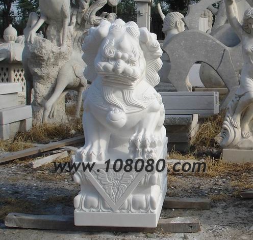 武漢漢白玉獅子